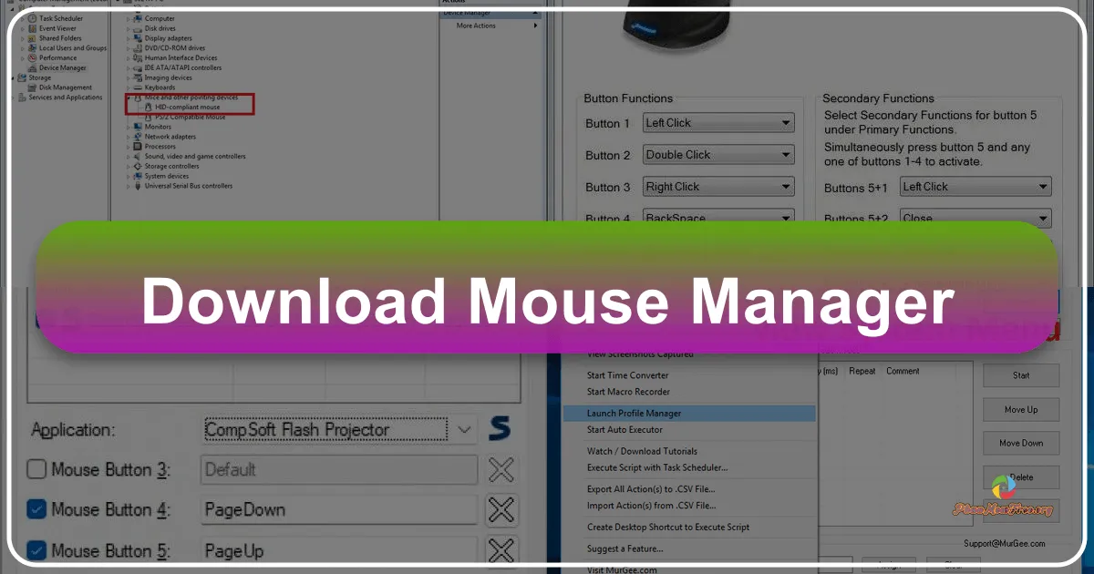 Mouse Manager: A Comprehensive Guide to Universal Mouse Customization