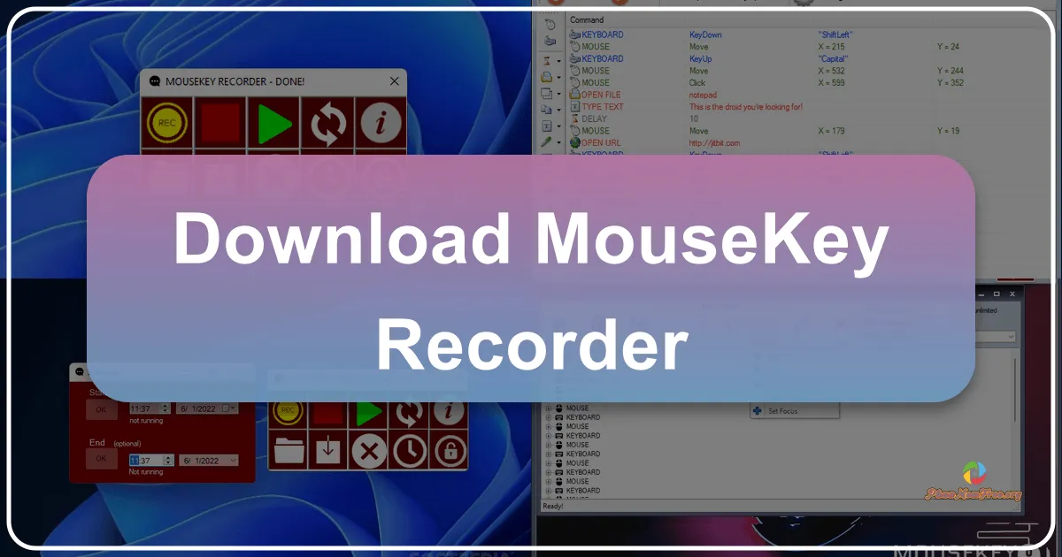 Mousekey Recorder: Automating Repetitive Tasks on Your Windows PC