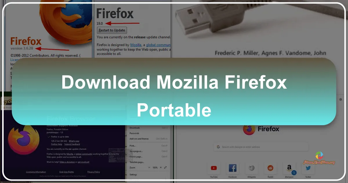 Mozilla Firefox Portable: Trình duyệt web mạnh mẽ, không cần cài đặt