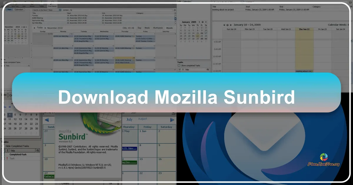 Mozilla Sunbird: A Retrospective on Mozilla's Now-Defunct Calendar Application