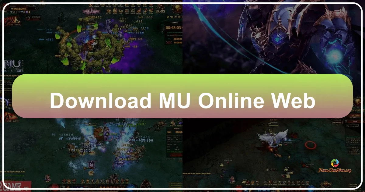 MU Online Web: Huyền Thoại MU Trên Nền Tảng Web