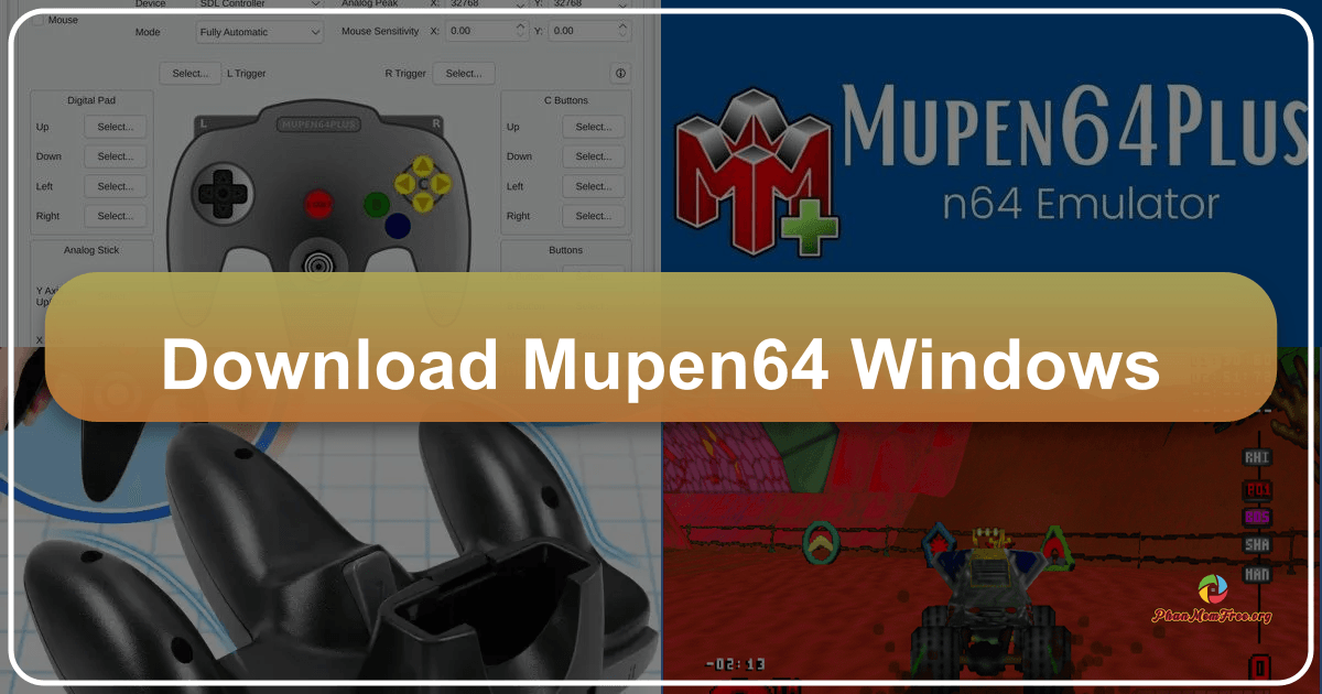 Mupen64 Windows: A Nintendo 64 emulator review covering features, usability, and performance for Windows users. /images/download-mupen64-windows.png