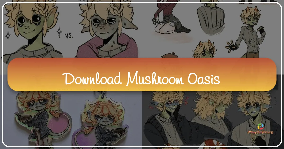 Mushroom Oasis: A Charming Visual Novel Adventure