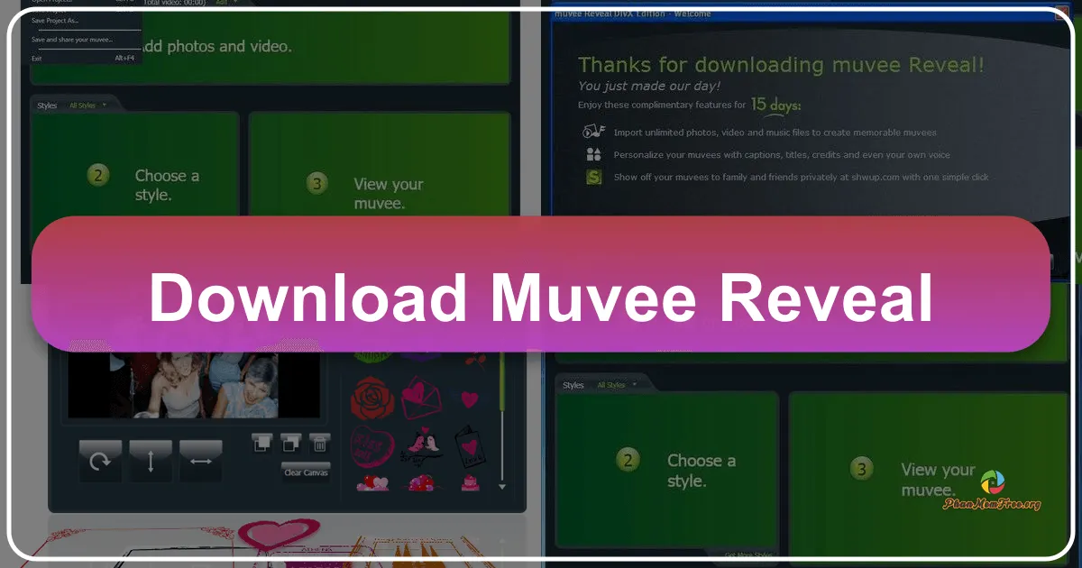 Muvee Reveal: A User-Friendly Video Presentation Creator