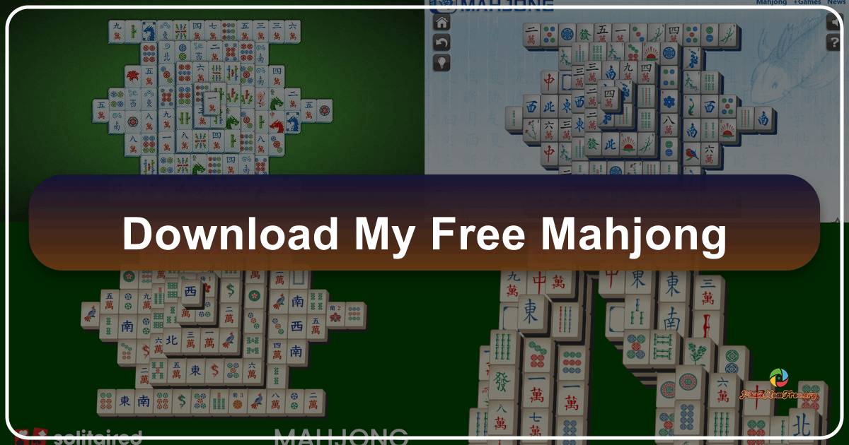 Explore My Free Mahjong, a 3D twist on the classic Chinese tile-matching game with enhanced strategy. /images/download-my-free-mahjong.png