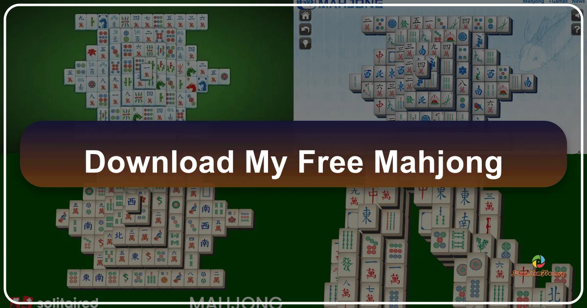 My Free Mahjong: A Deep Dive into a Classic Game