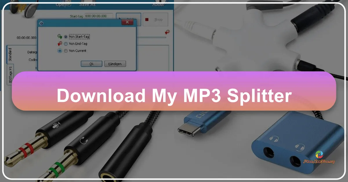 My MP3 Splitter: Công cụ cắt và chỉnh sửa nhạc MP3 miễn phí