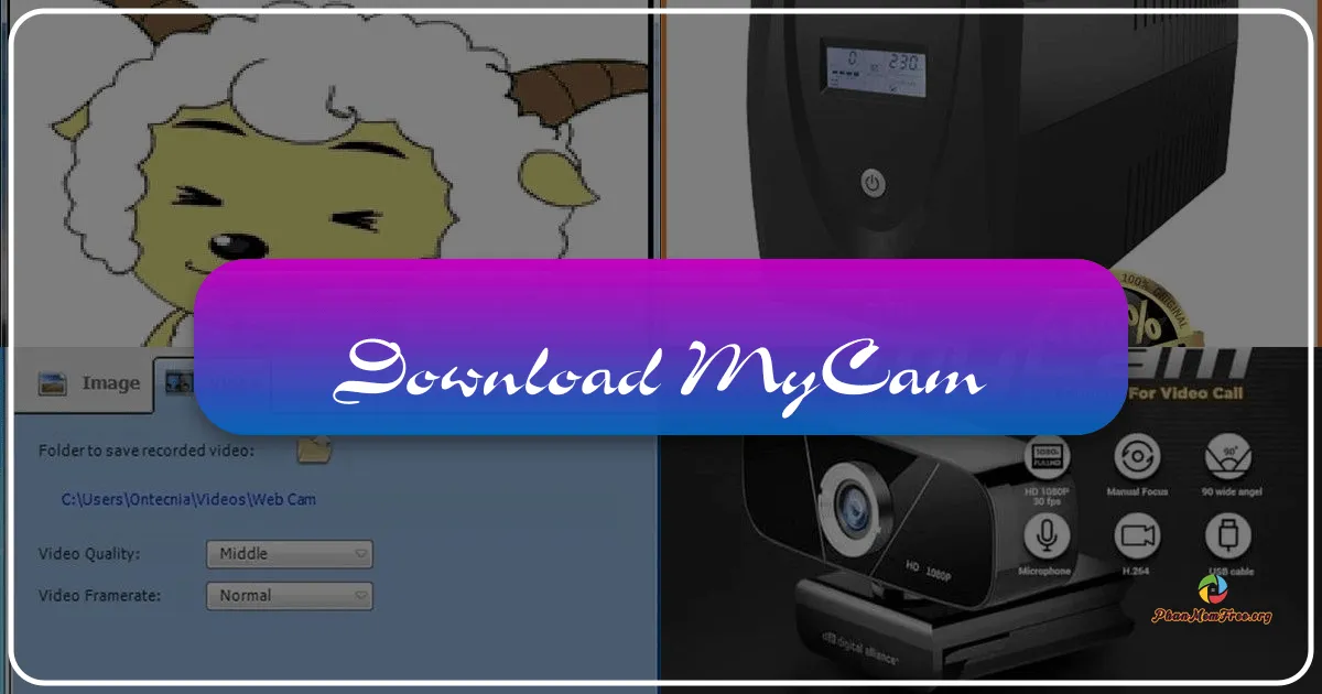 MyCam: A Simple Webcam Solution for Windows