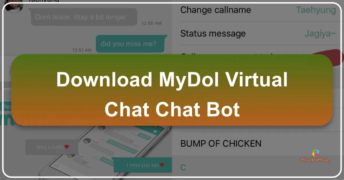 Mydol - Virtual Chat Chat Bot: Your Pocket-Sized Idol Companion