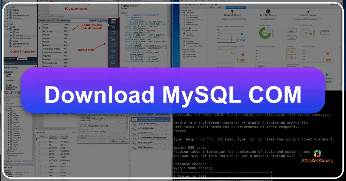 MySQL for Windows: A Comprehensive Guide to Data Management