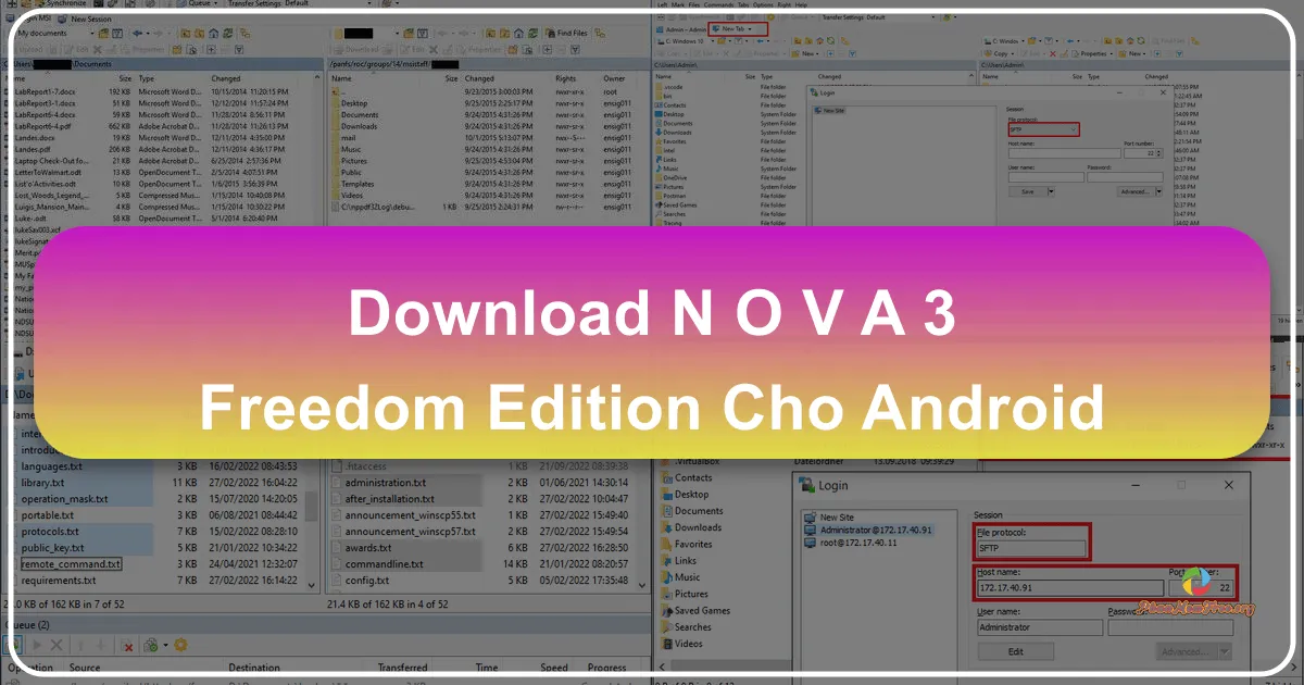 WinSCP: Giải pháp toàn diện cho việc truyền và quản lý dữ liệu trên máy chủ