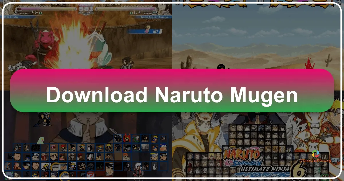 Naruto Mugen: Trải Nghiệm Thế Giới Ninja Huyền Thoại Trên Màn Hình