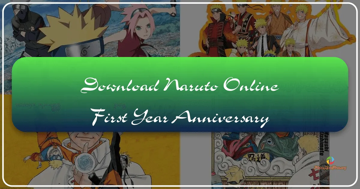 Naruto Online: Kỷ niệm một năm ra mắt - Sinh nhật rộn ràng thế giới Ninja