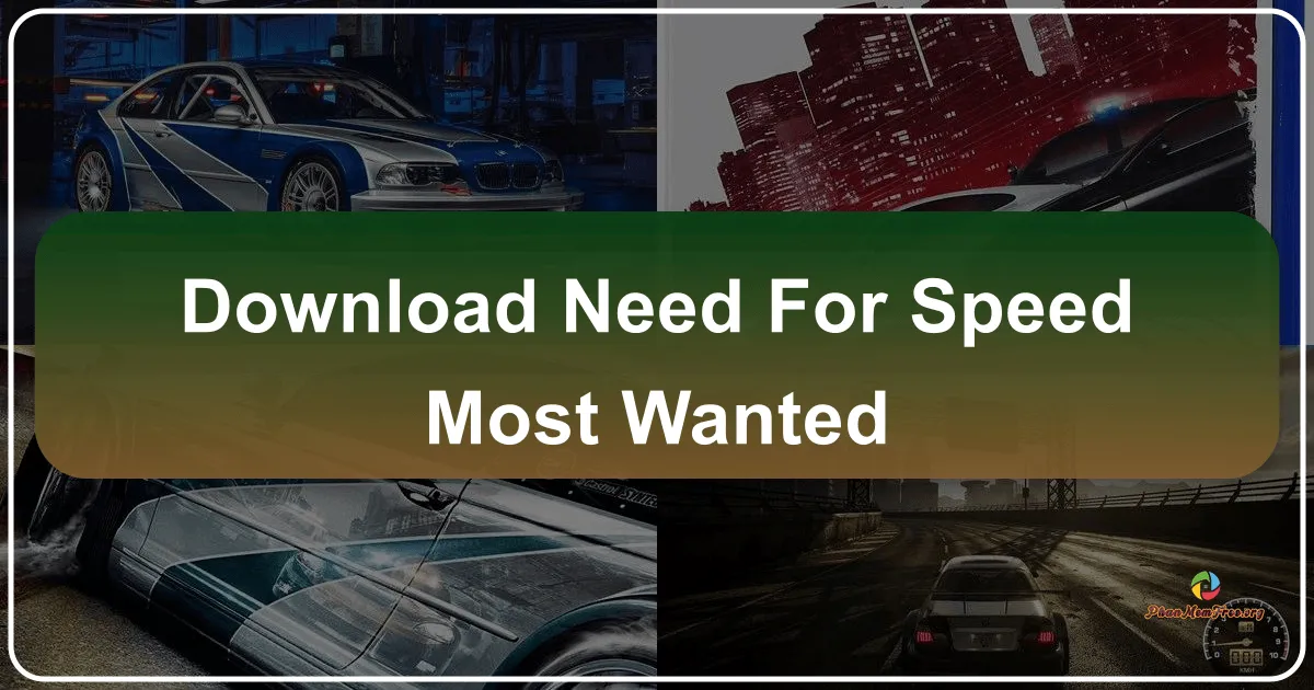 Need for Speed: Most Wanted - Cuộc Đua Bất Tận Về Tốc Độ và Sự Truy Lùng