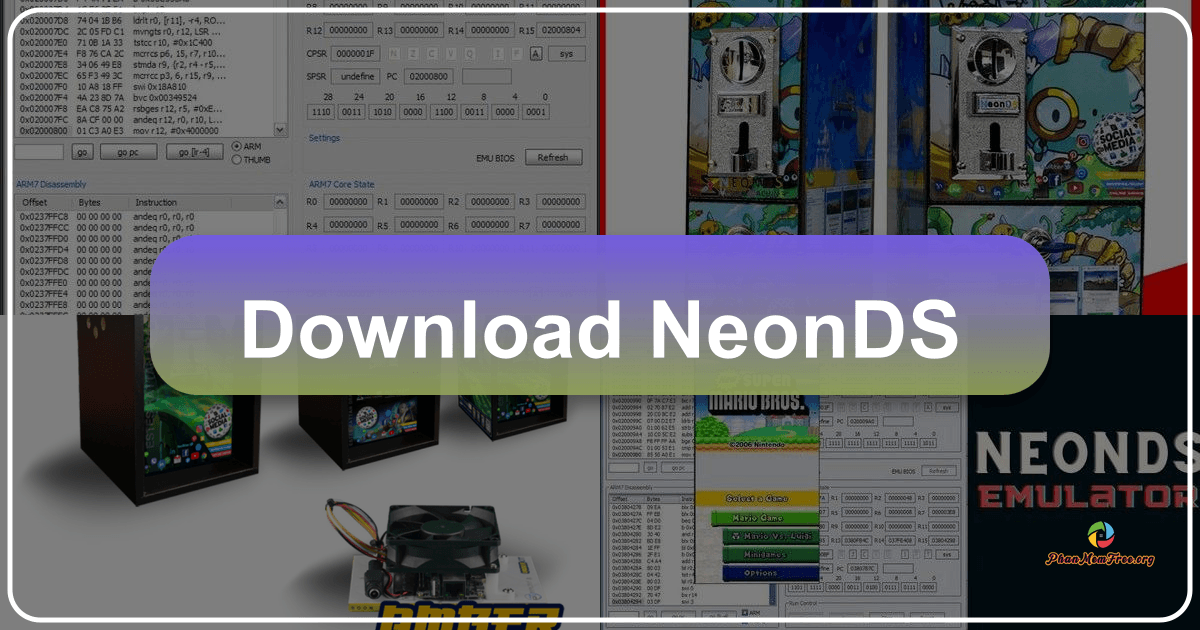 NeonDS: A retrospective on the Nintendo DS emulator's history, features, and limitations in the emulation landscape. /images/download-neonds.png