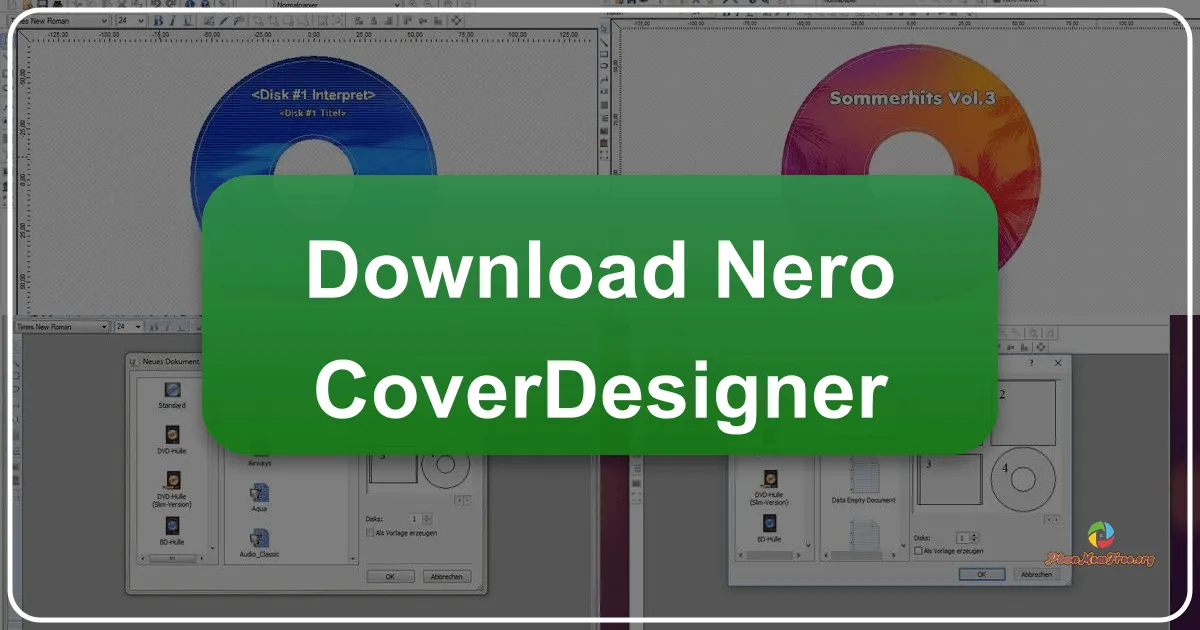 Nero CoverDesigner: Công Cụ Thiết Kế Bìa Đĩa CD/DVD Chuyên Nghiệp