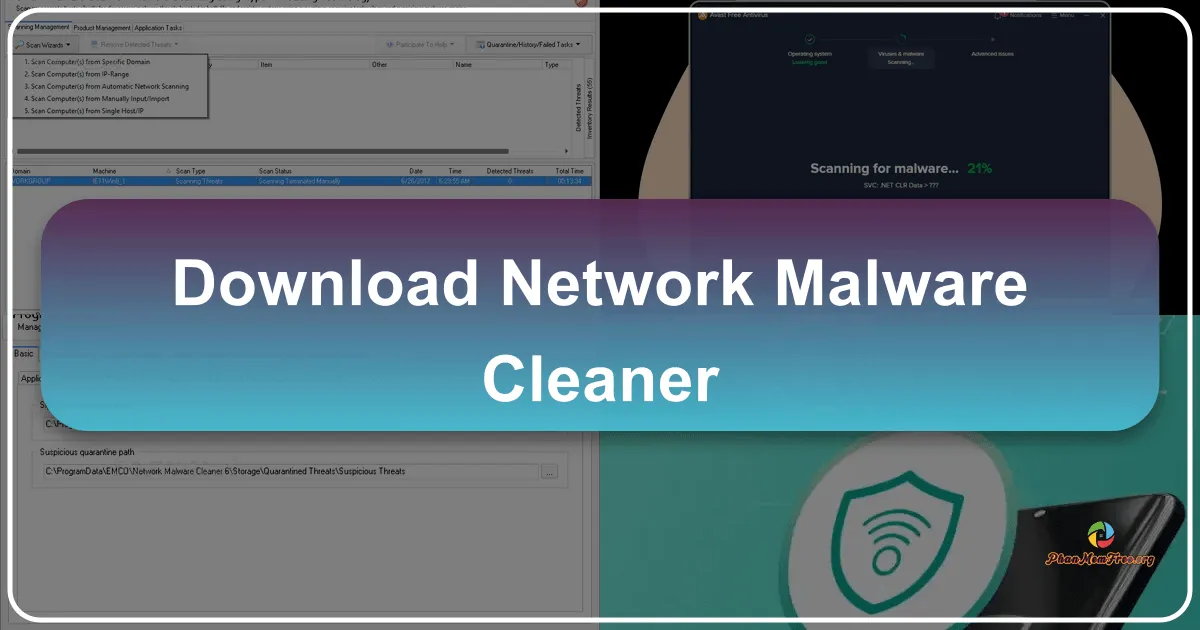 Network Malware Cleaner: Giải pháp dọn dẹp phần mềm độc hại trên mạng LAN