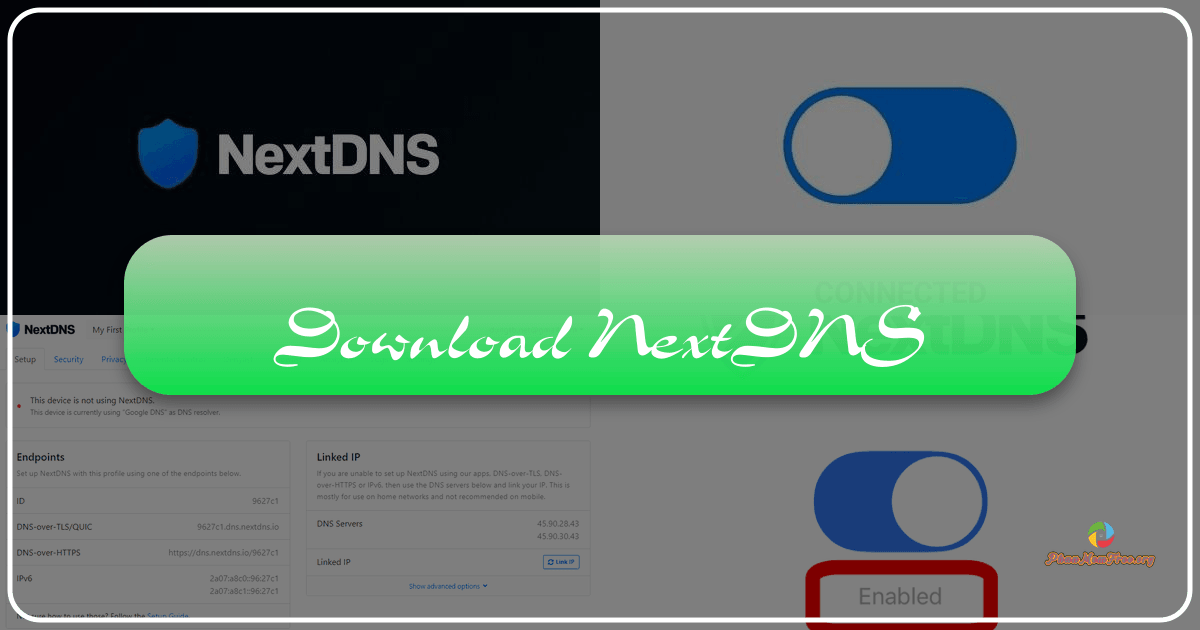 NextDNS offers customizable DNS for enhanced security, privacy, and control over online activity. /images/download-nextdns.png