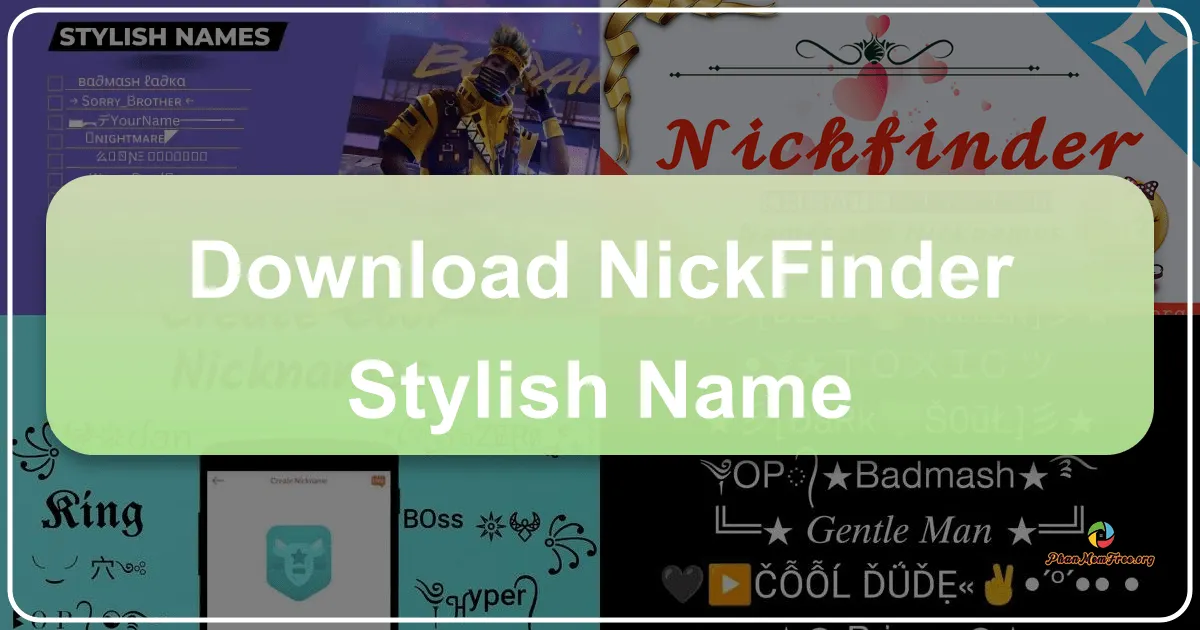 Nickfinder: Stylish Name – Elevate Your Online Identity