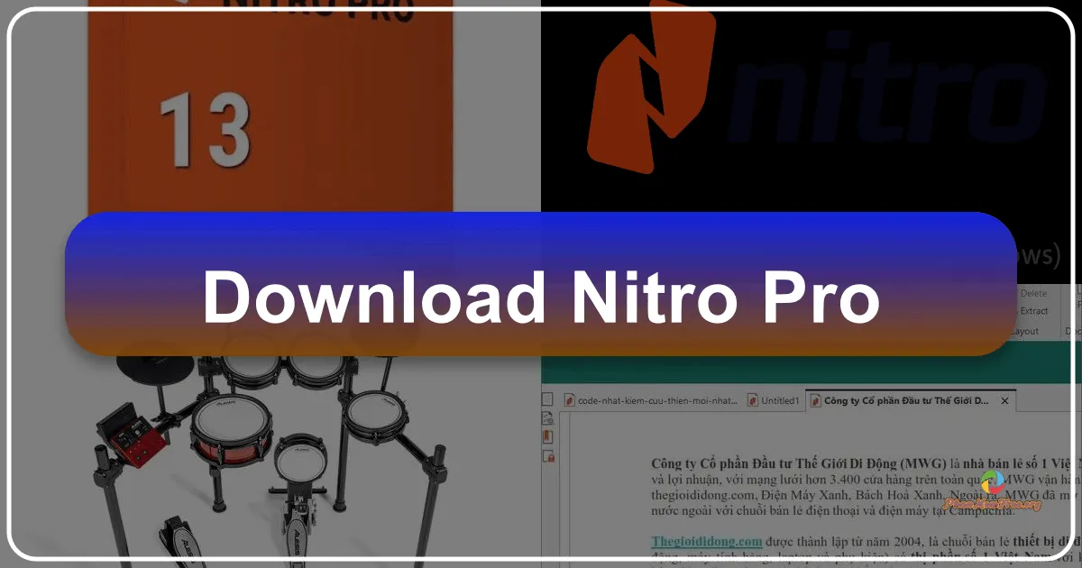 Nitro Pro: A Comprehensive Guide to PDF Editing and Management