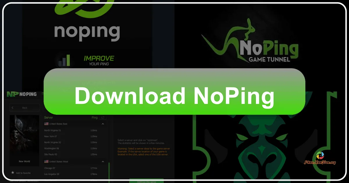NoPing: Giải Pháp Toàn Diện Giảm Ping, Lag và Tối Ưu Trải Nghiệm Chơi Game Online