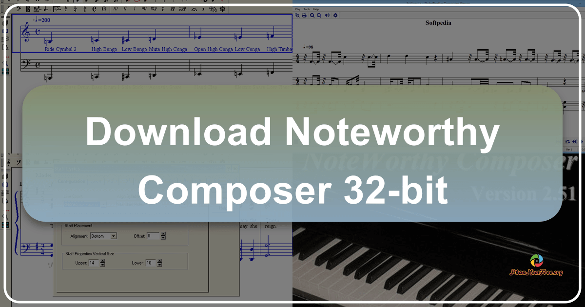 Review of NoteWorthy Composer 32-bit, a discontinued music notation software with historical significance. /images/download-noteworthy-composer-32-bit.png