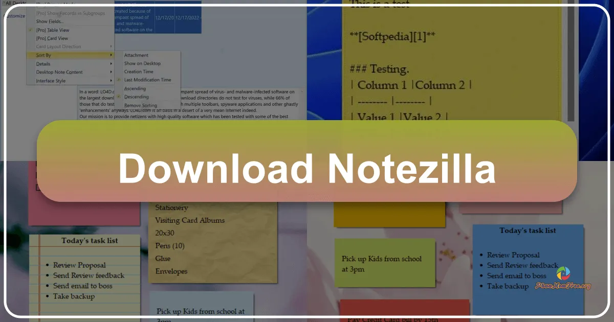 NoteZilla: A Comprehensive Review of the Sticky Note Application