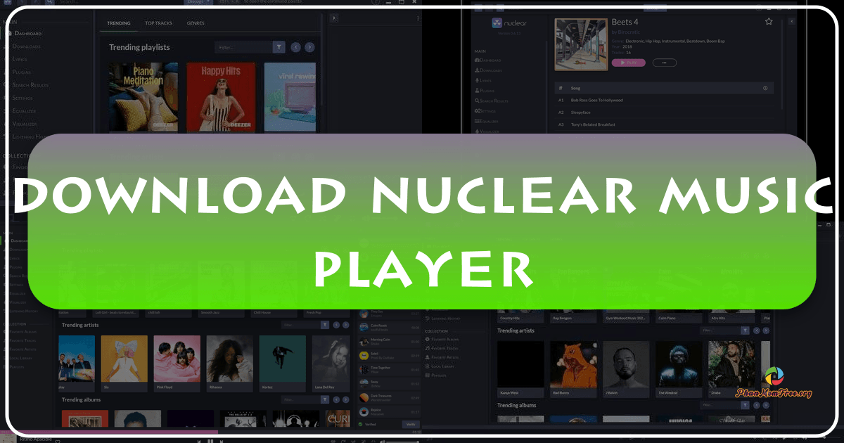 Nuclear Music Player offers a free, versatile music experience for Windows users with online and offline capabilities. /images/download-nuclear-music-player.png