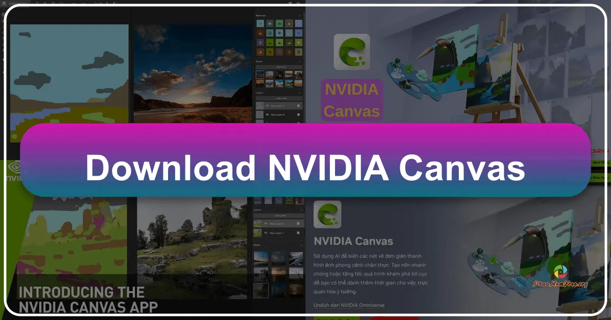 NVIDIA Canvas: Transforming Simple Sketches into Realistic Masterpieces