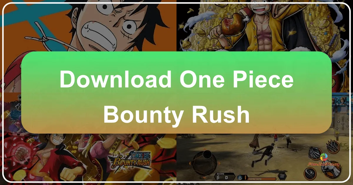 ONE PIECE Bounty Rush: Cuộc đua giành phần thưởng trên Đảo Hải Tặc