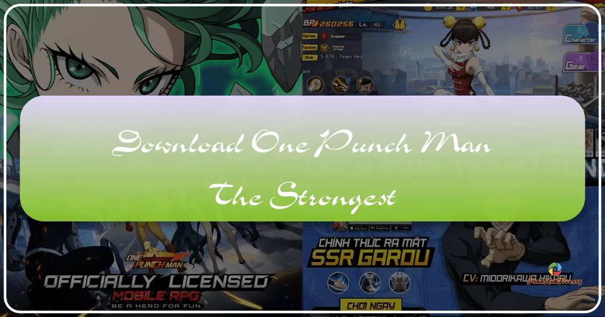 ONE PUNCH MAN: The Strongest - Siêu phẩm nhập vai theo lượt dựa trên Anime đình đám