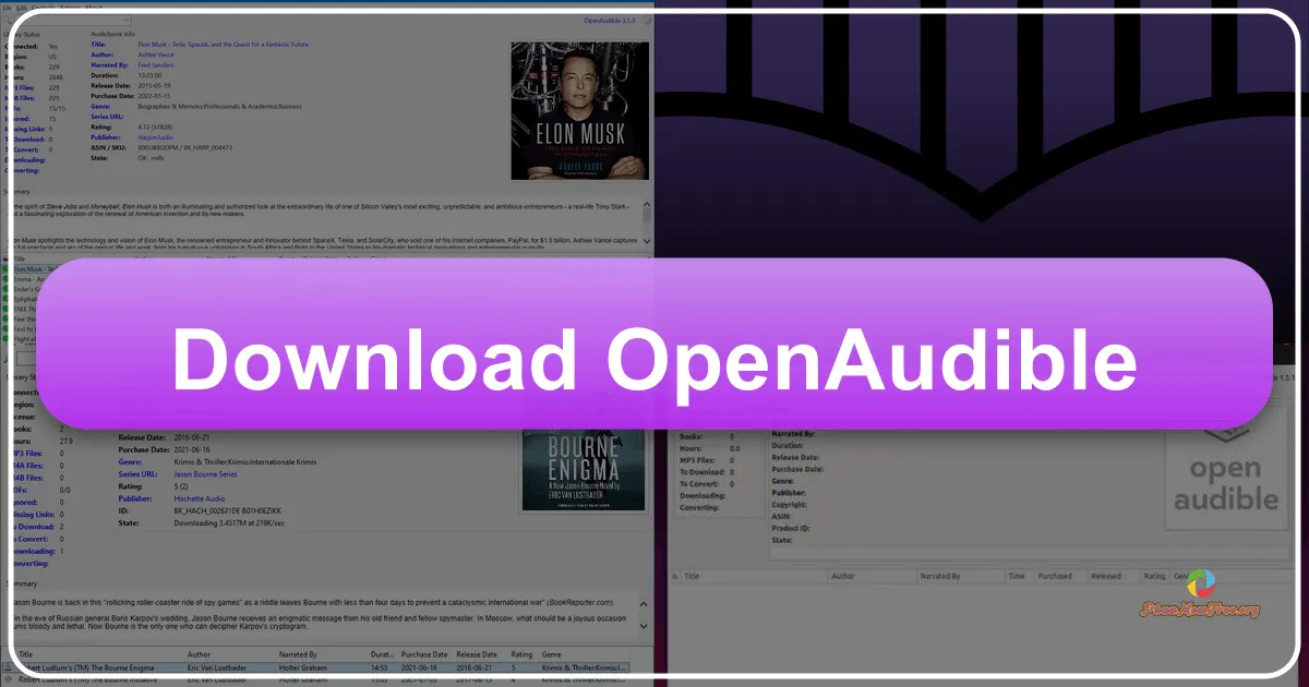 OpenAudible: Your Ultimate Free Manager for Audible Audiobooks