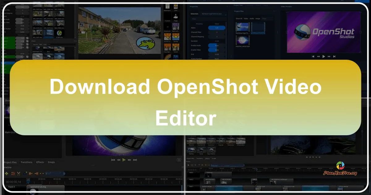 OpenShot Video Editor: Trình Biên Tập Video Miễn Phí Đa Năng