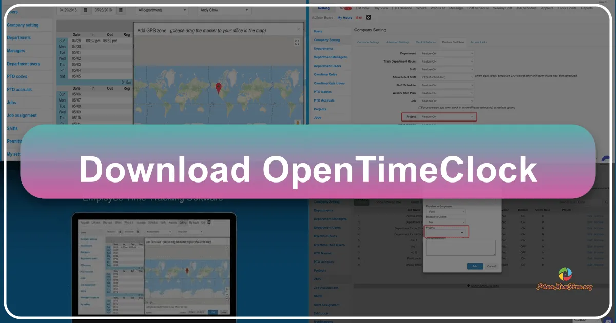 OpenTimeClock: Streamlining Employee Time Tracking and Payroll