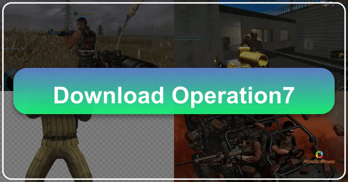 Operation7: A Tactical First-Person Shooter Experience