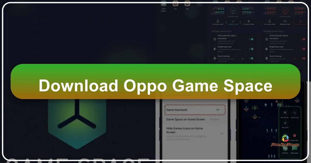 Oppo Game Space: A Deep Dive into OPPO's Mobile Gaming Optimizer