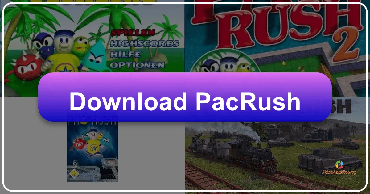 PacRush: A Modern Take on a Classic Arcade Game