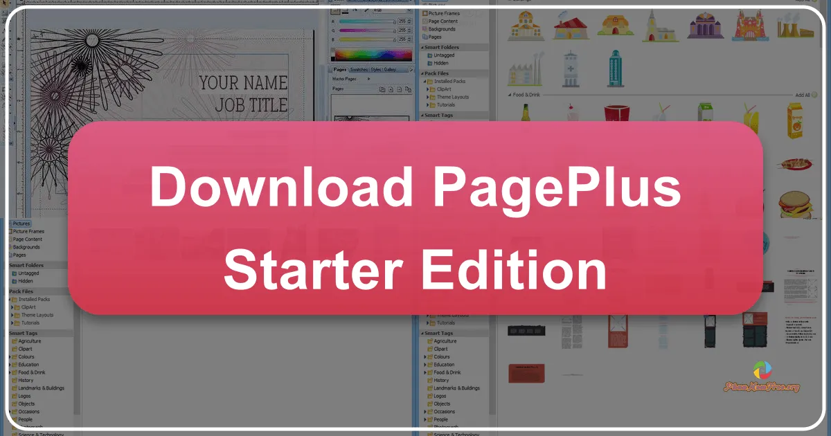 Serif PagePlus Starter Edition: Your Gateway to Accessible Desktop Publishing