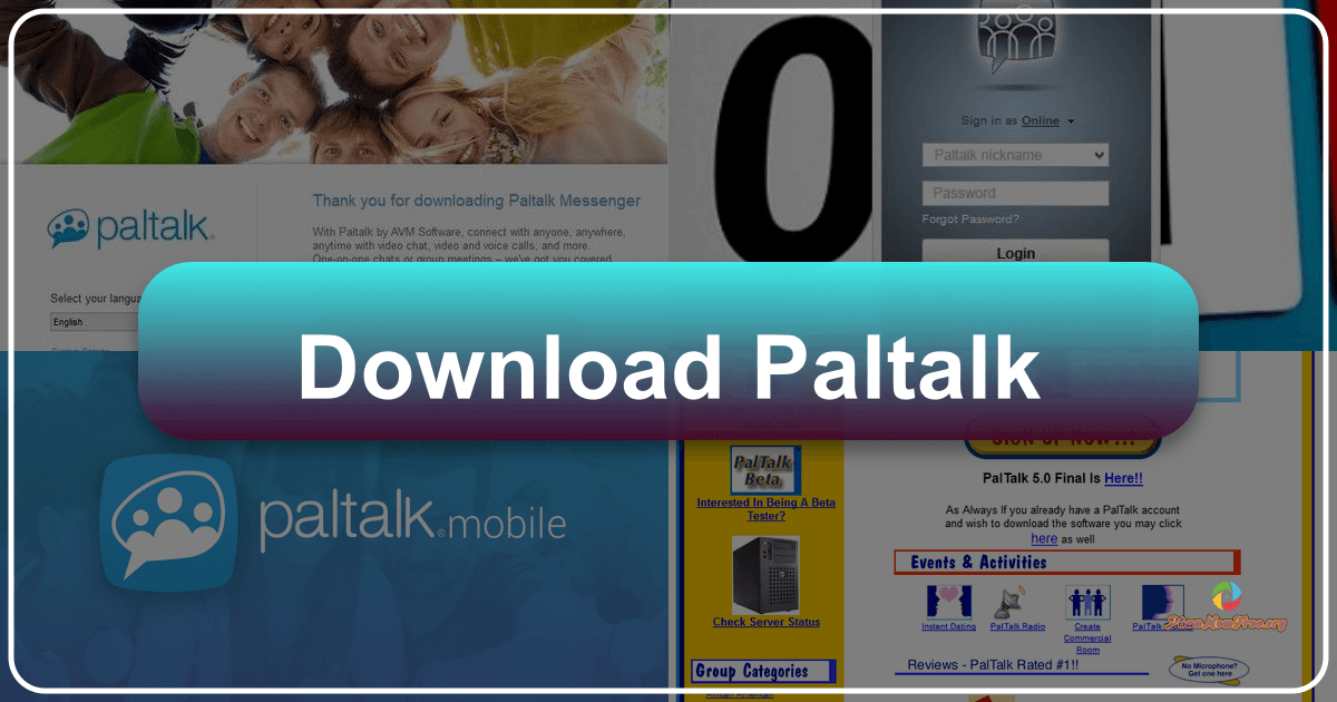 Paltalk review: Examining features, strengths, and weaknesses of the online chat platform and its suitability for users. /images/download-paltalk.png