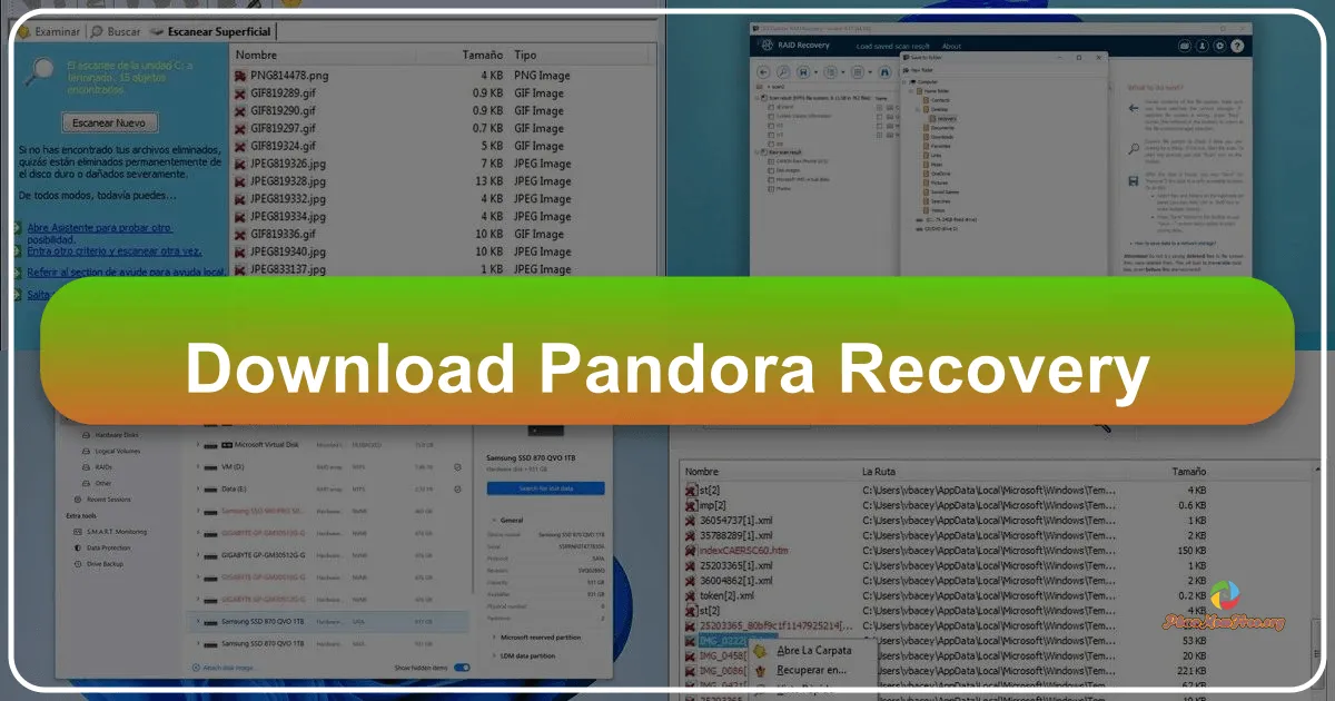 Pandora Recovery: Công cụ khôi phục dữ liệu mạnh mẽ và miễn phí