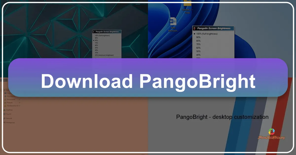 PangoBright: A Simple Screen Dimmer for Windows