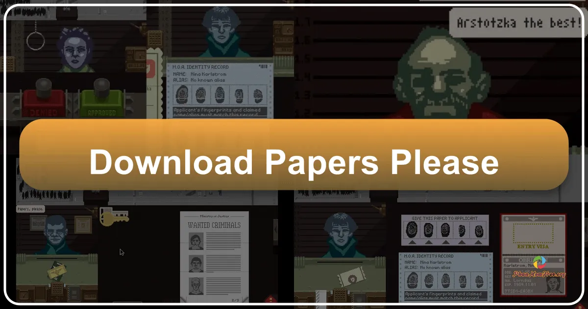 Papers, Please: A Cold War Immigration Simulator That Will Test Your Morality