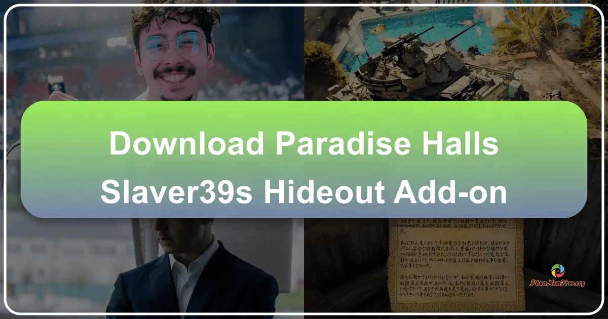 Paradise Halls - Slaver's Hideout Add-On: An Immersive Expansion for Skyward
