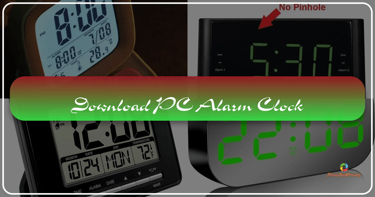 PC Alarm Clock is a simple and customizable alarm clock application for personal computers with various features. /images/download-pc-alarm-clock.png