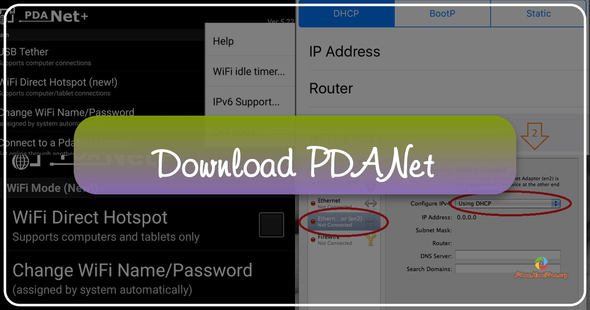 pdanet transforms Android phones into modems for internet connectivity through USB tethering with ease and reliability. /images/download-pdanet.png
