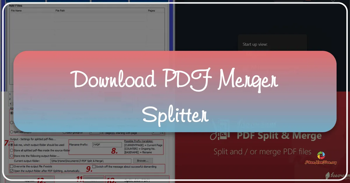 PDF Merger & Splitter: A Comprehensive Guide