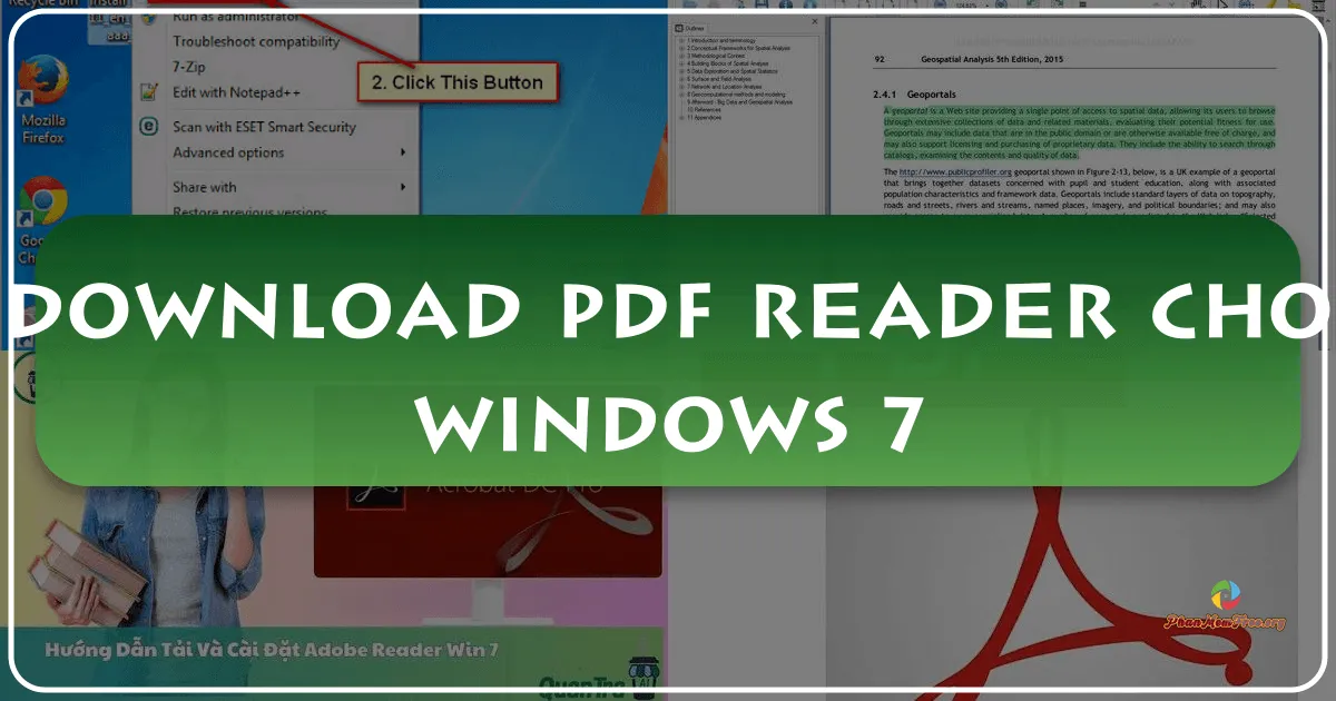 PDF Reader for Windows 7: Đánh giá chi tiết phần mềm đọc file PDF đa tiện ích