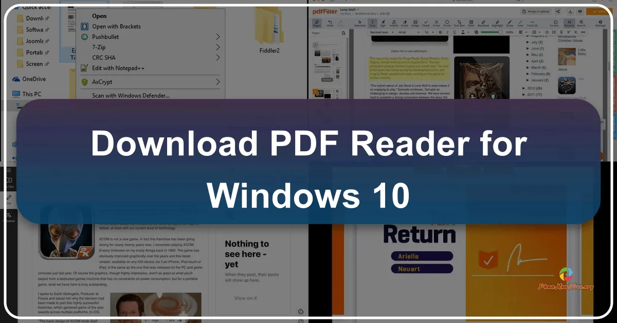 PDF Reader for Windows 10: A Comprehensive Review
