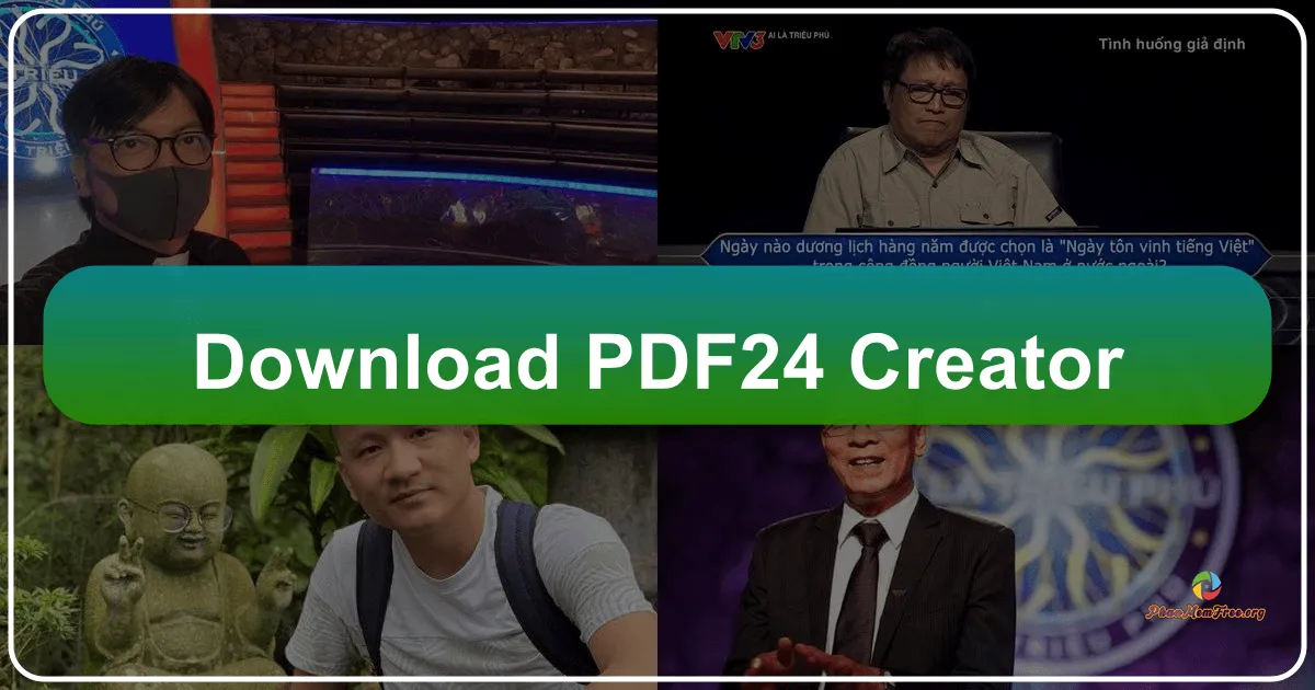 PDF24 Creator: Công cụ tạo file PDF mạnh mẽ và miễn phí