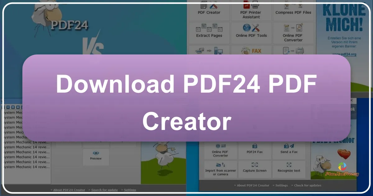 PDF24 PDF Creator: A Comprehensive Review